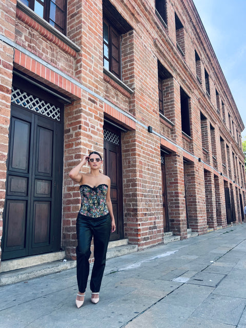 Corset princesa rojo