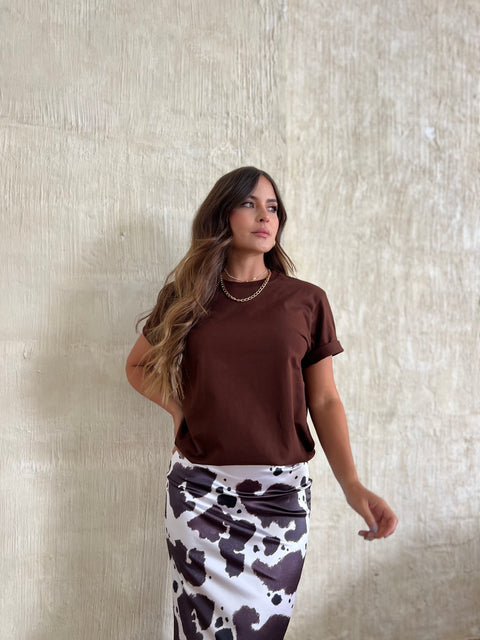 Camiseta Cafe Algodon
