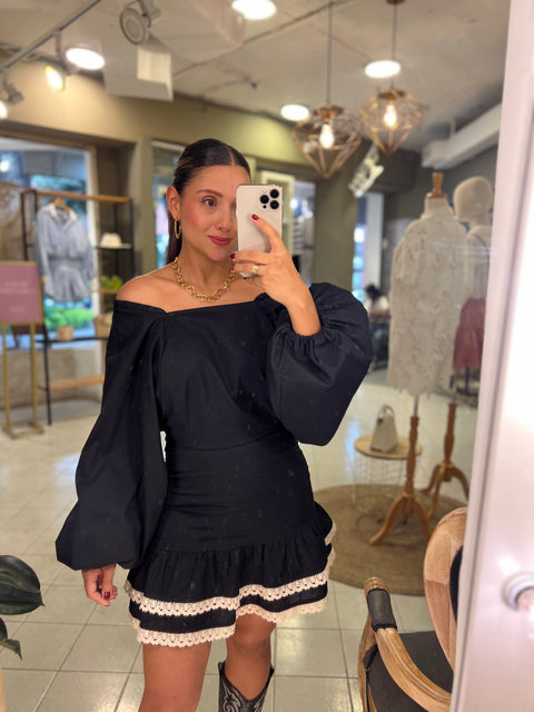 Vestido Maxi Mangas