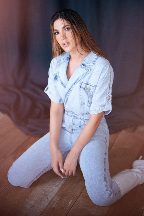 Enterizo denim